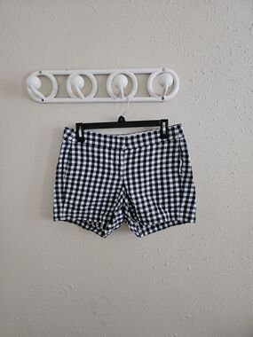 J. Crew Black and White Gingham Women's Shorts